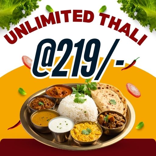 Unlimited Lunch / Dinner @ Just 219/-
